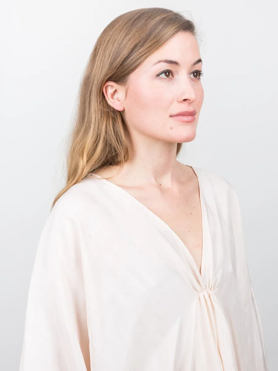 long silk caftan