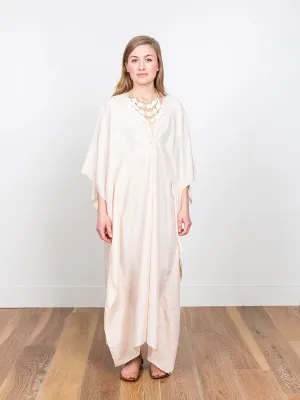long silk caftan