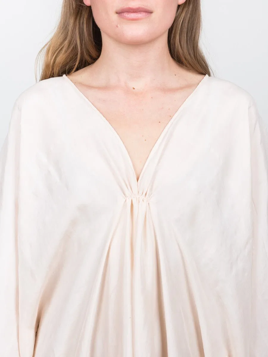 long silk caftan