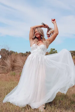 Magical Memories Lace And Tulle Ball Gown