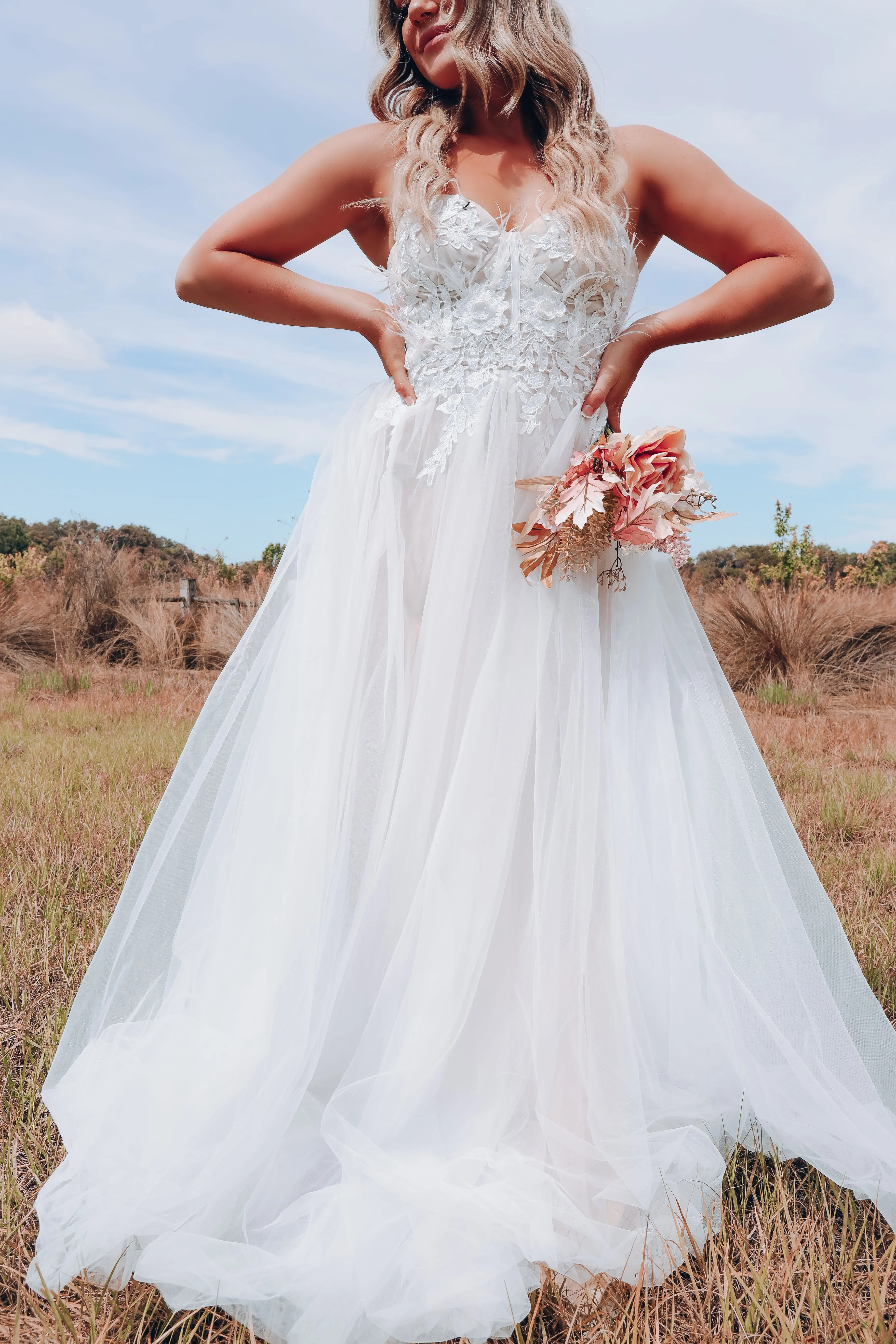 Magical Memories Lace And Tulle Ball Gown