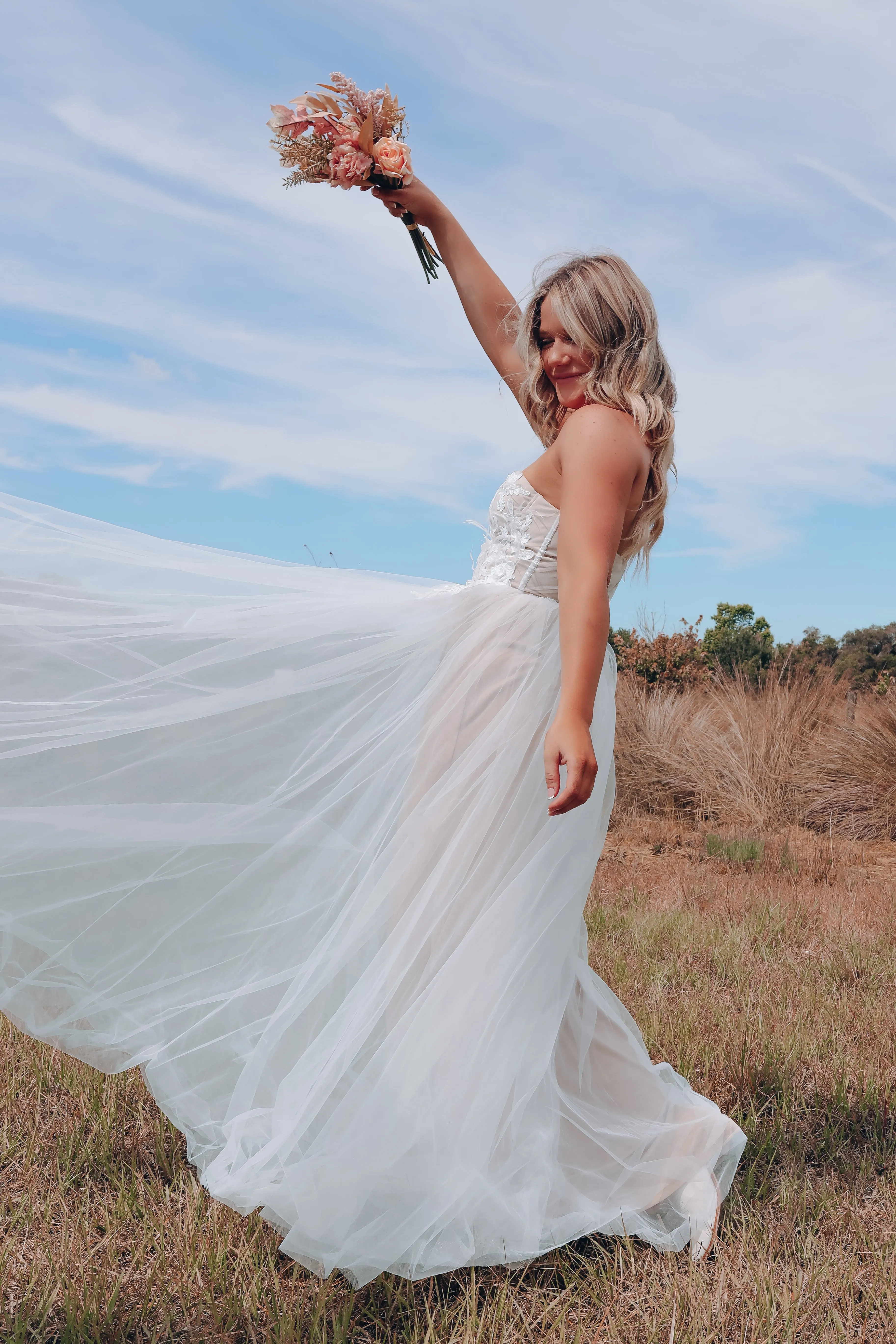 Magical Memories Lace And Tulle Ball Gown
