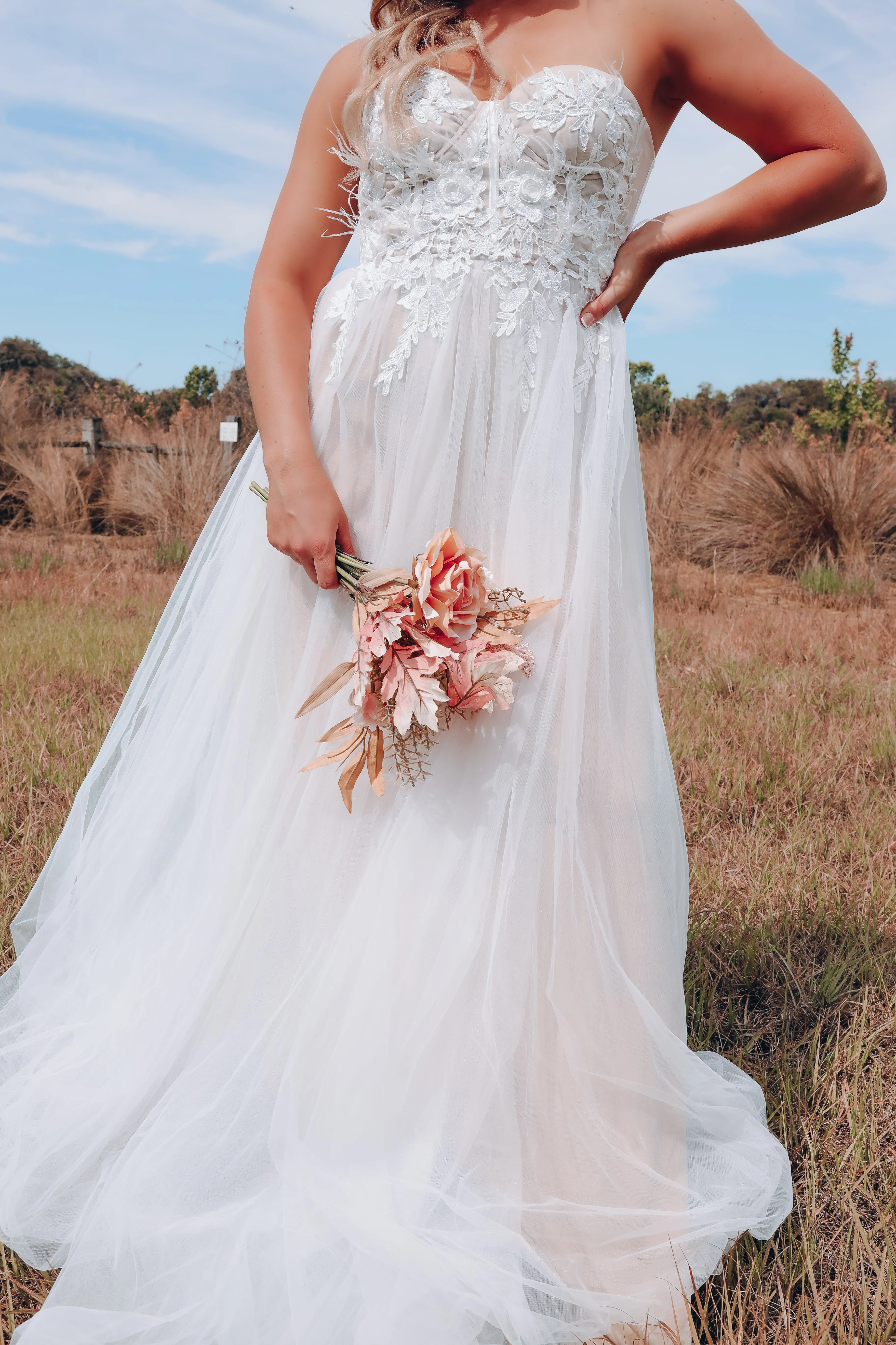 Magical Memories Lace And Tulle Ball Gown