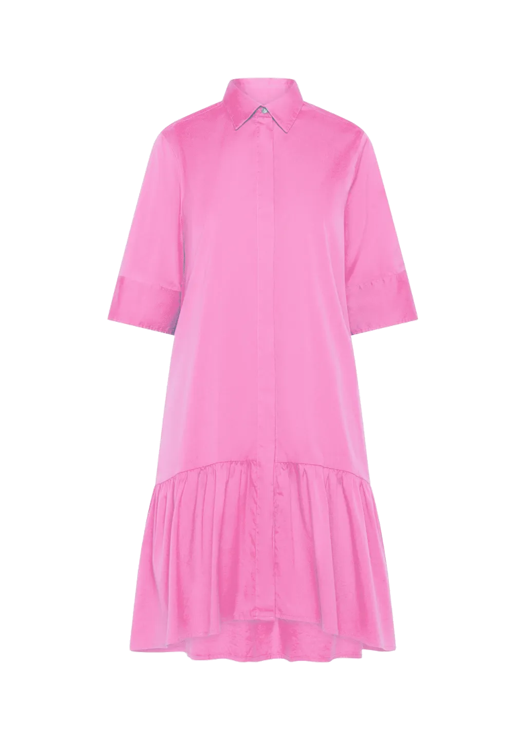 MARCIA KA CYCLAMEN PINK COTTON UNI DRESS