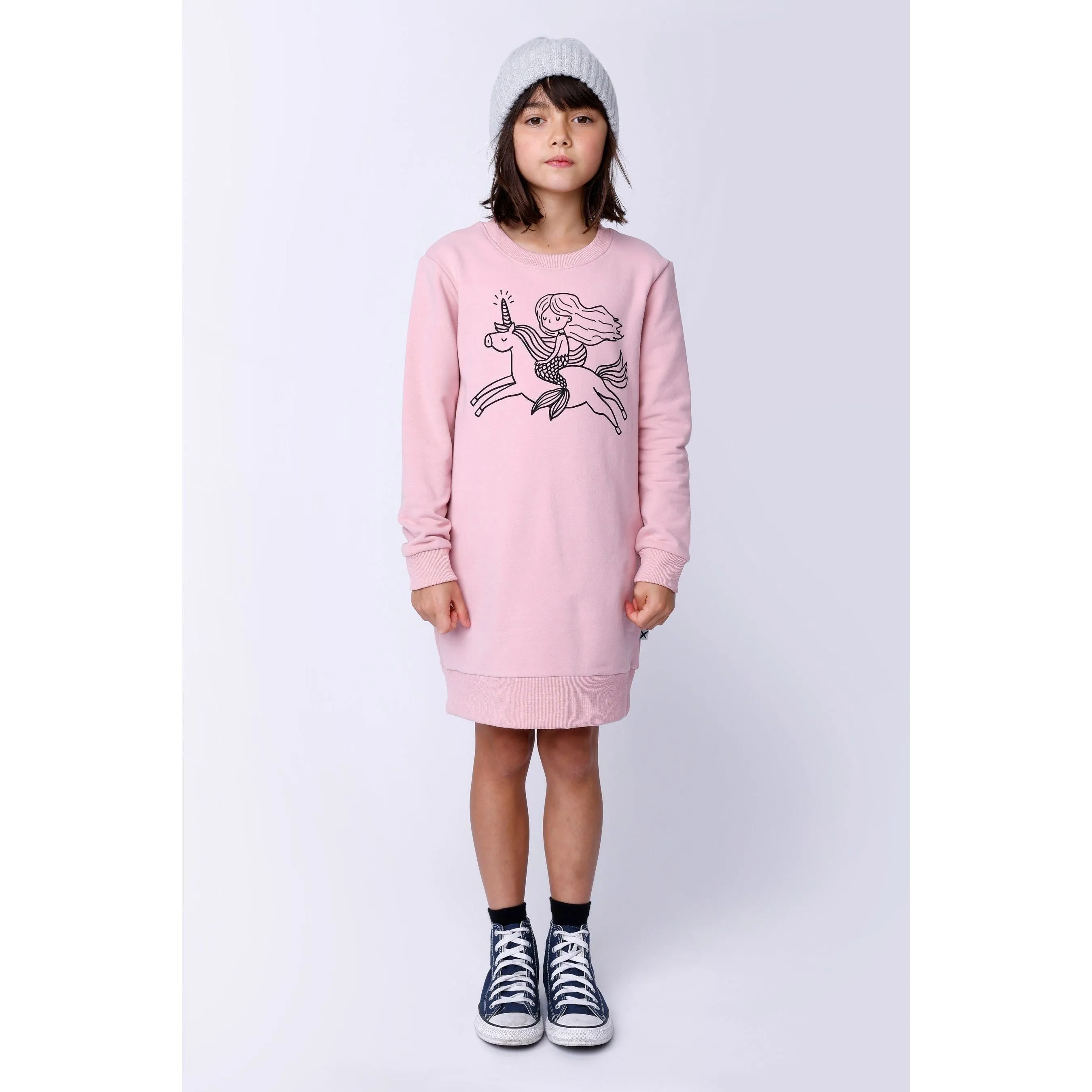 Mermaid And Unicorn Furry Dress
