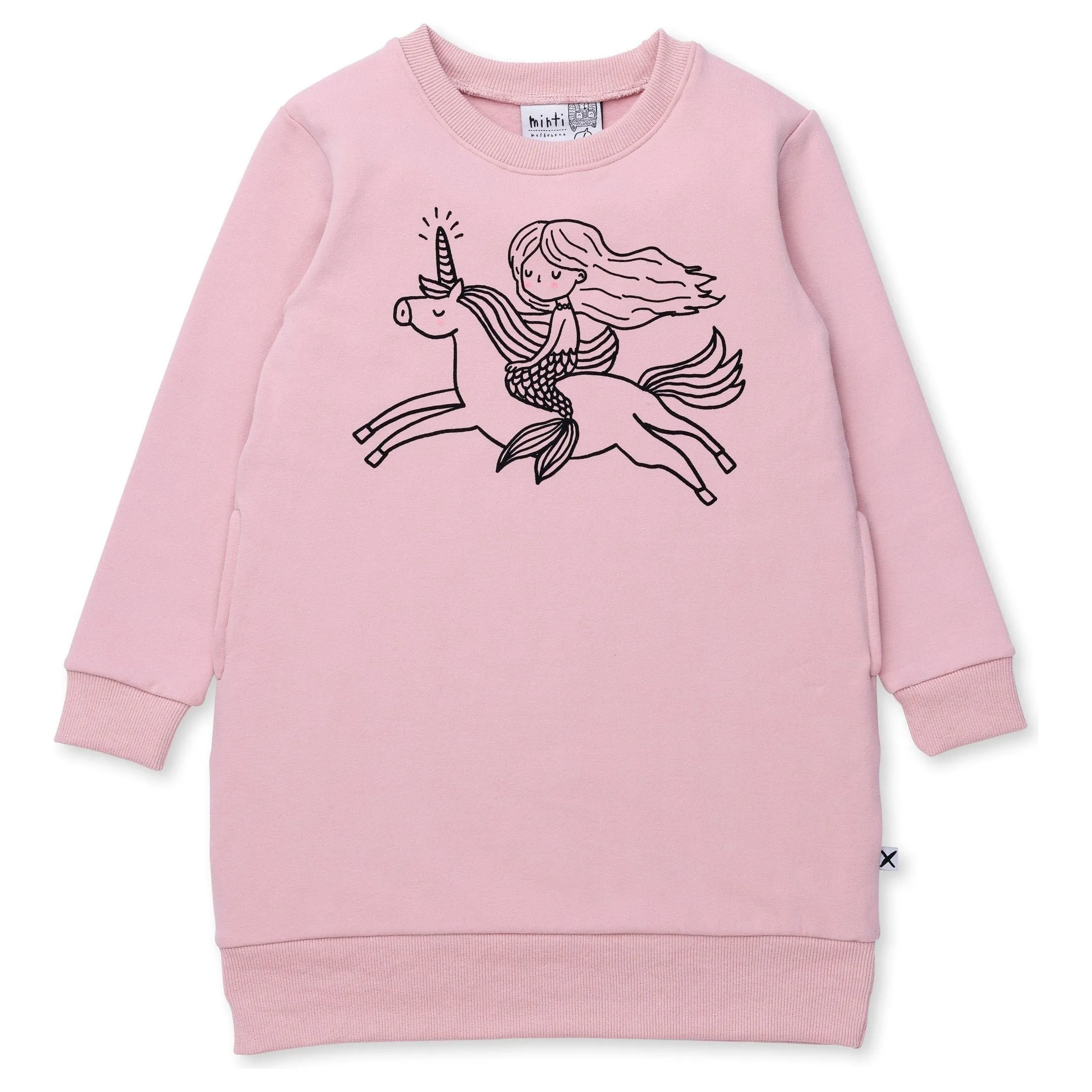 Mermaid And Unicorn Furry Dress
