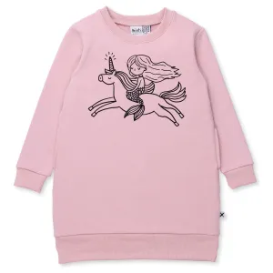 Mermaid And Unicorn Furry Dress