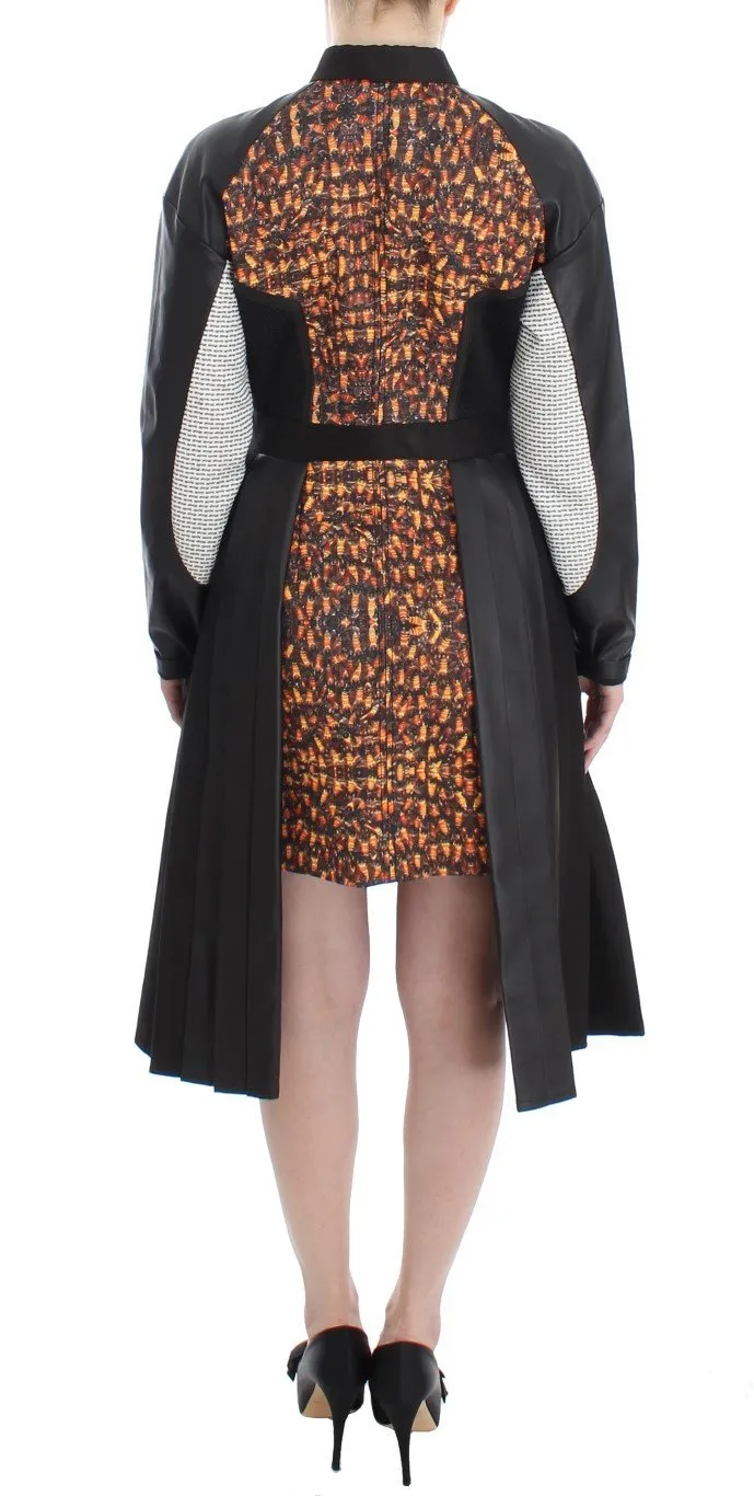 Multicolor Shirt Long Sleeve Dress