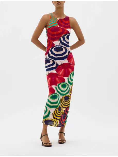 Muma World Riviera Electra Maxi Dress