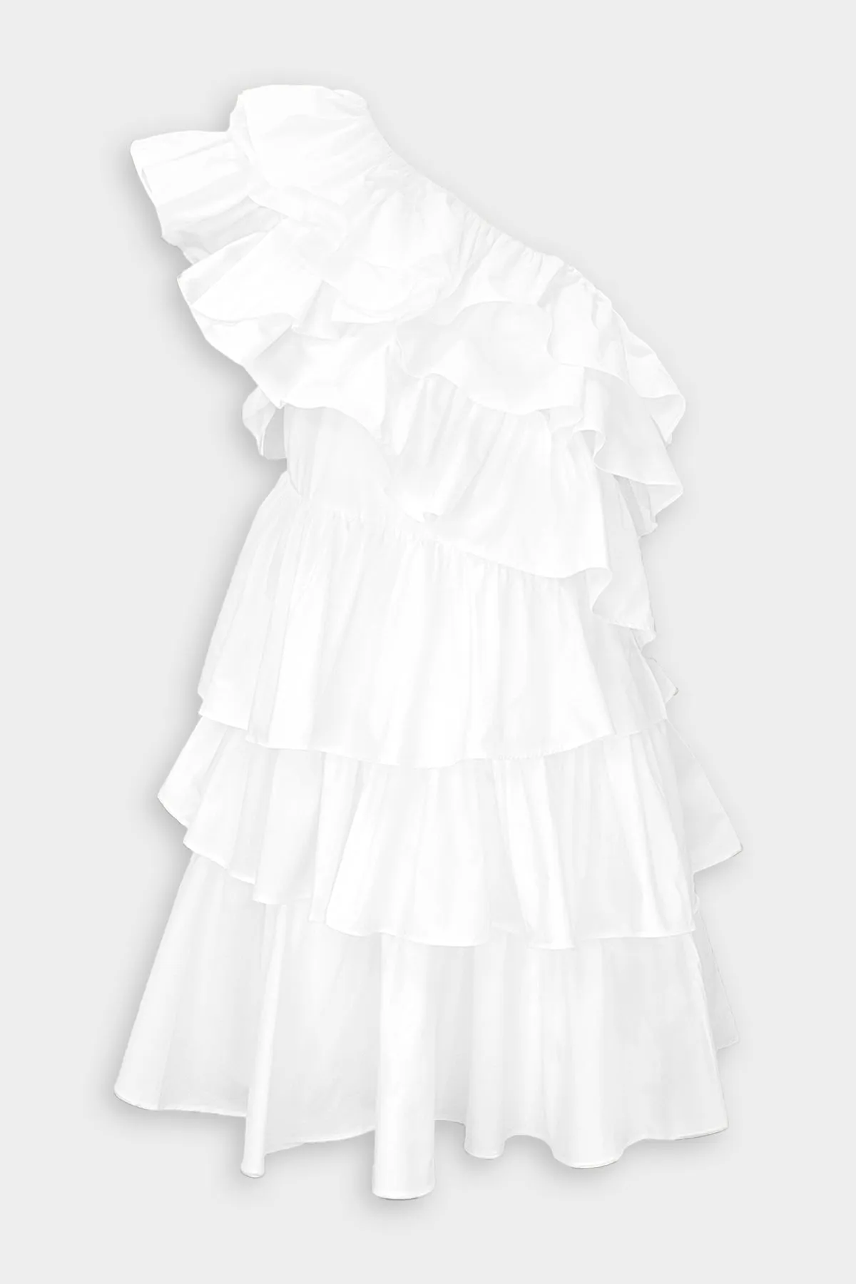 Naomi Mini Dress in Blanc