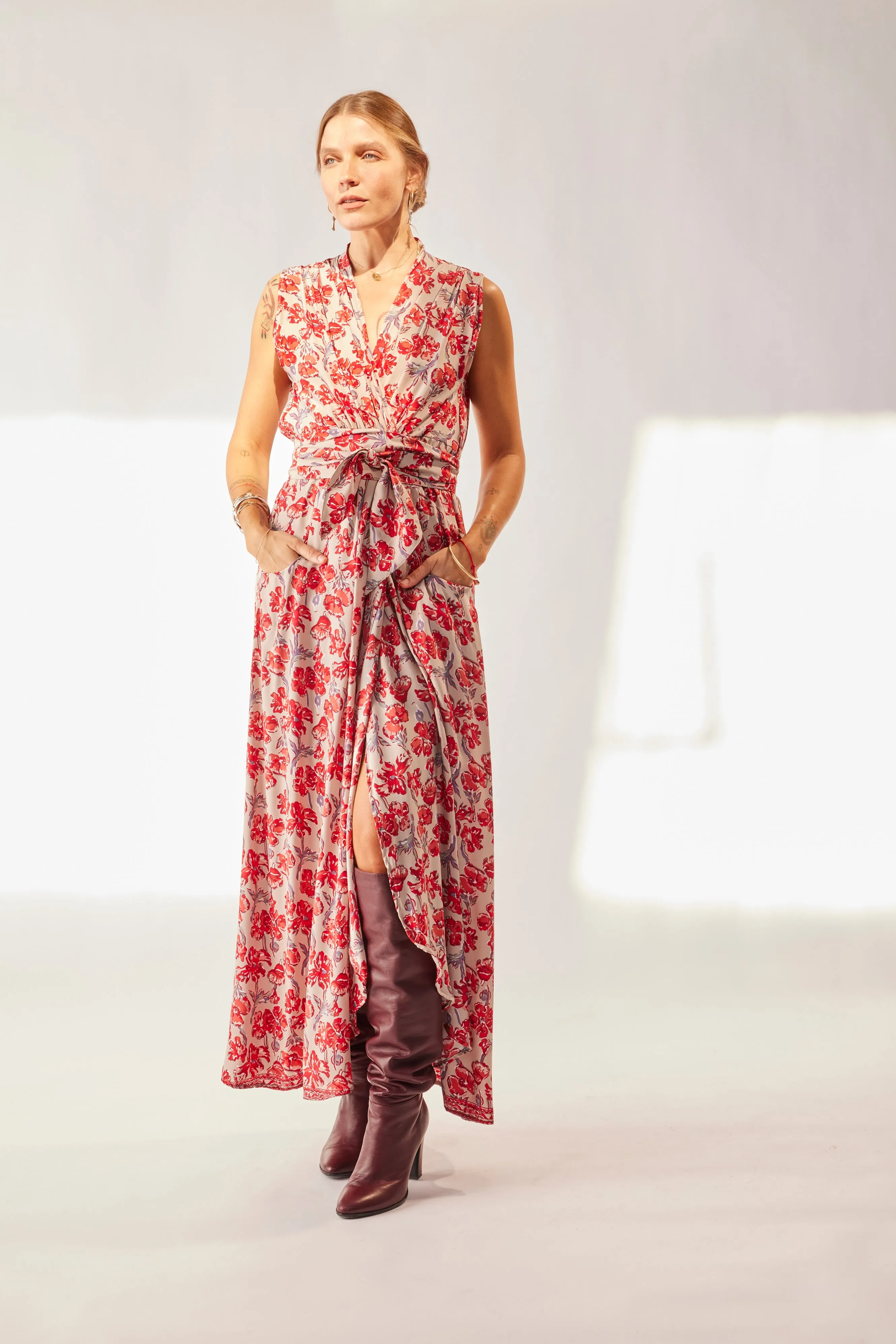 NICO SLEEVELESS MAXI