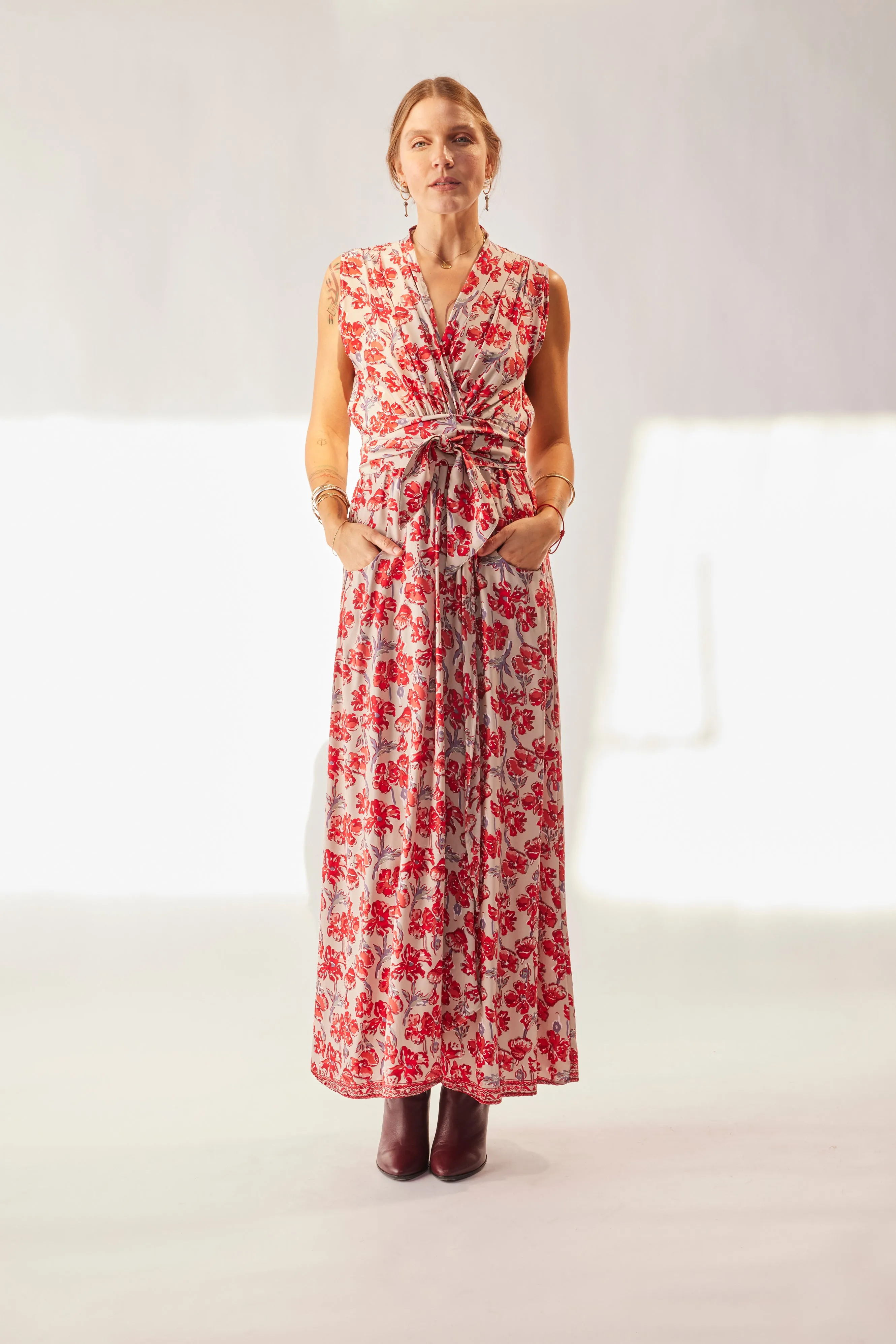 NICO SLEEVELESS MAXI