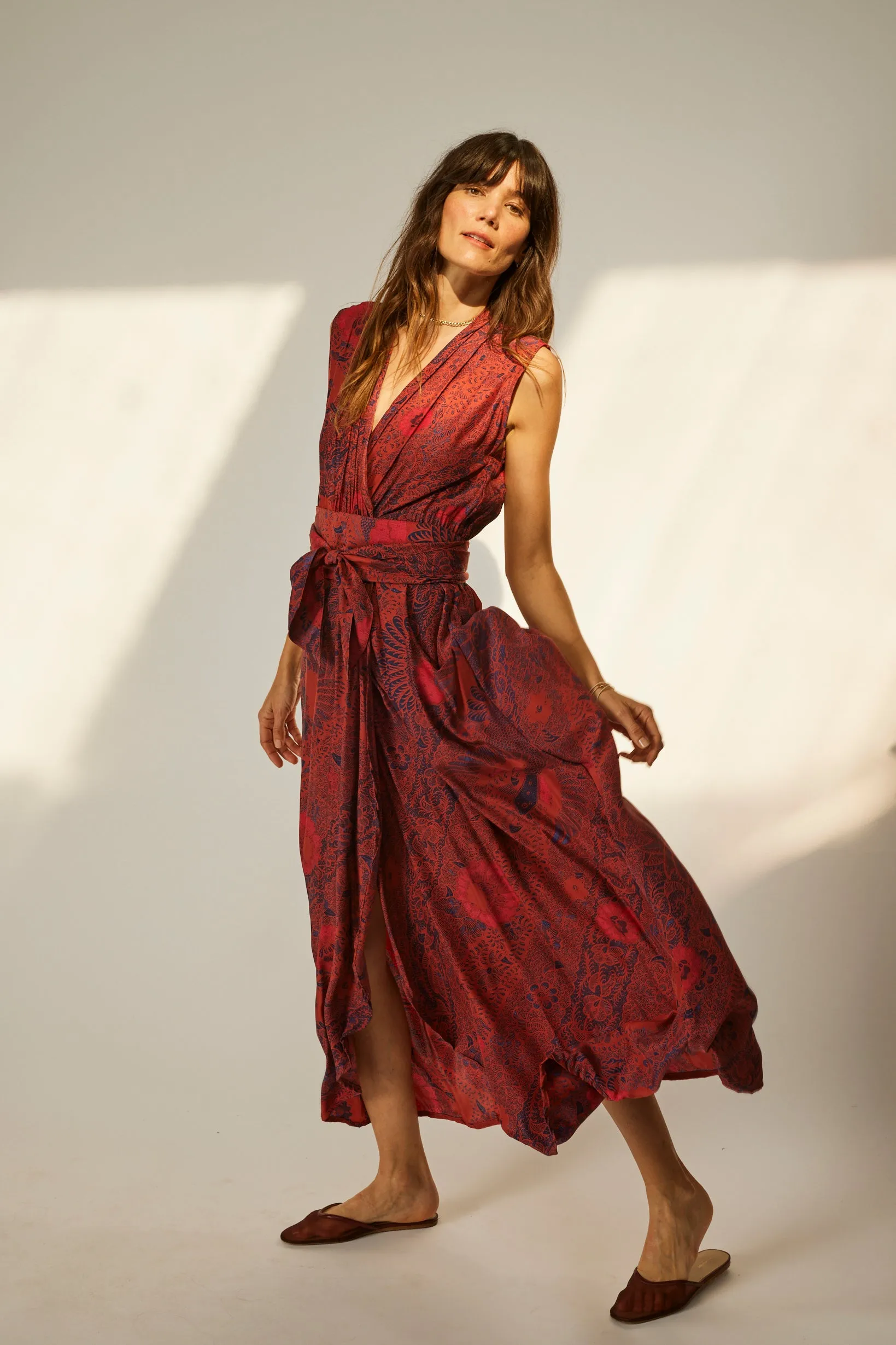 NICO SLEEVELESS MAXI