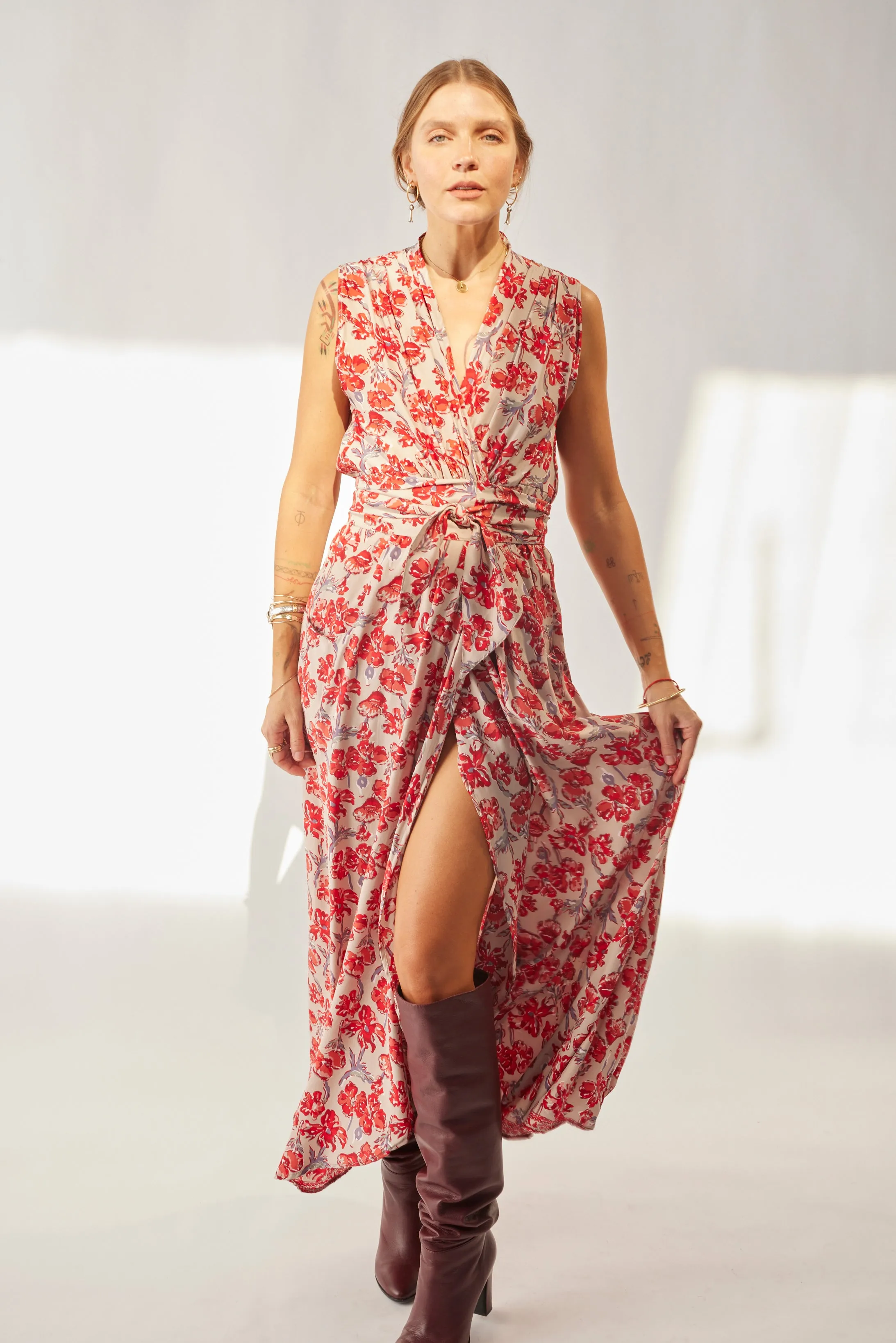 NICO SLEEVELESS MAXI