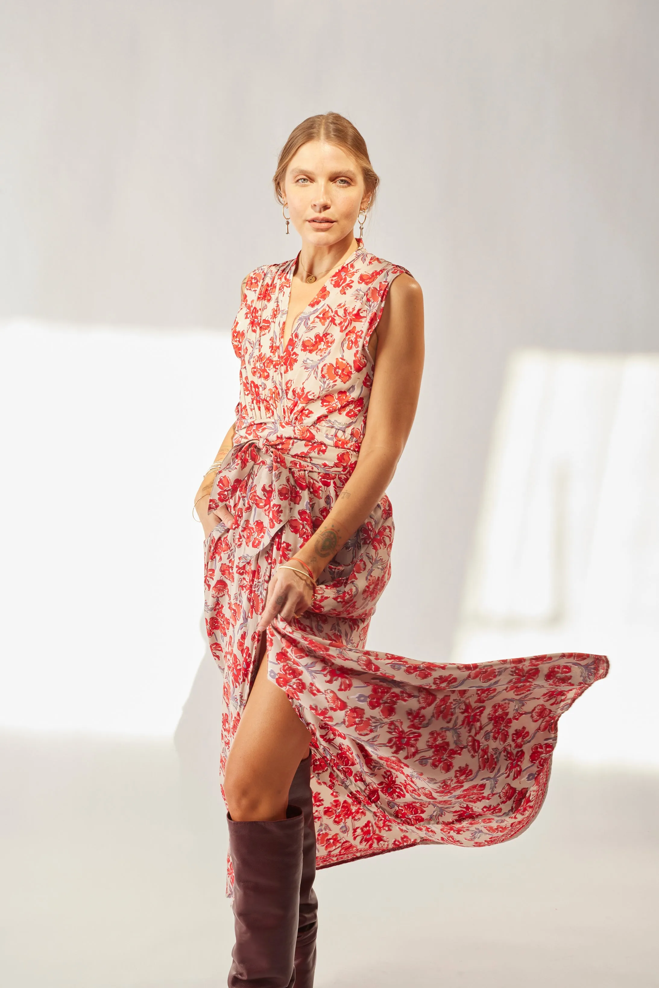 NICO SLEEVELESS MAXI