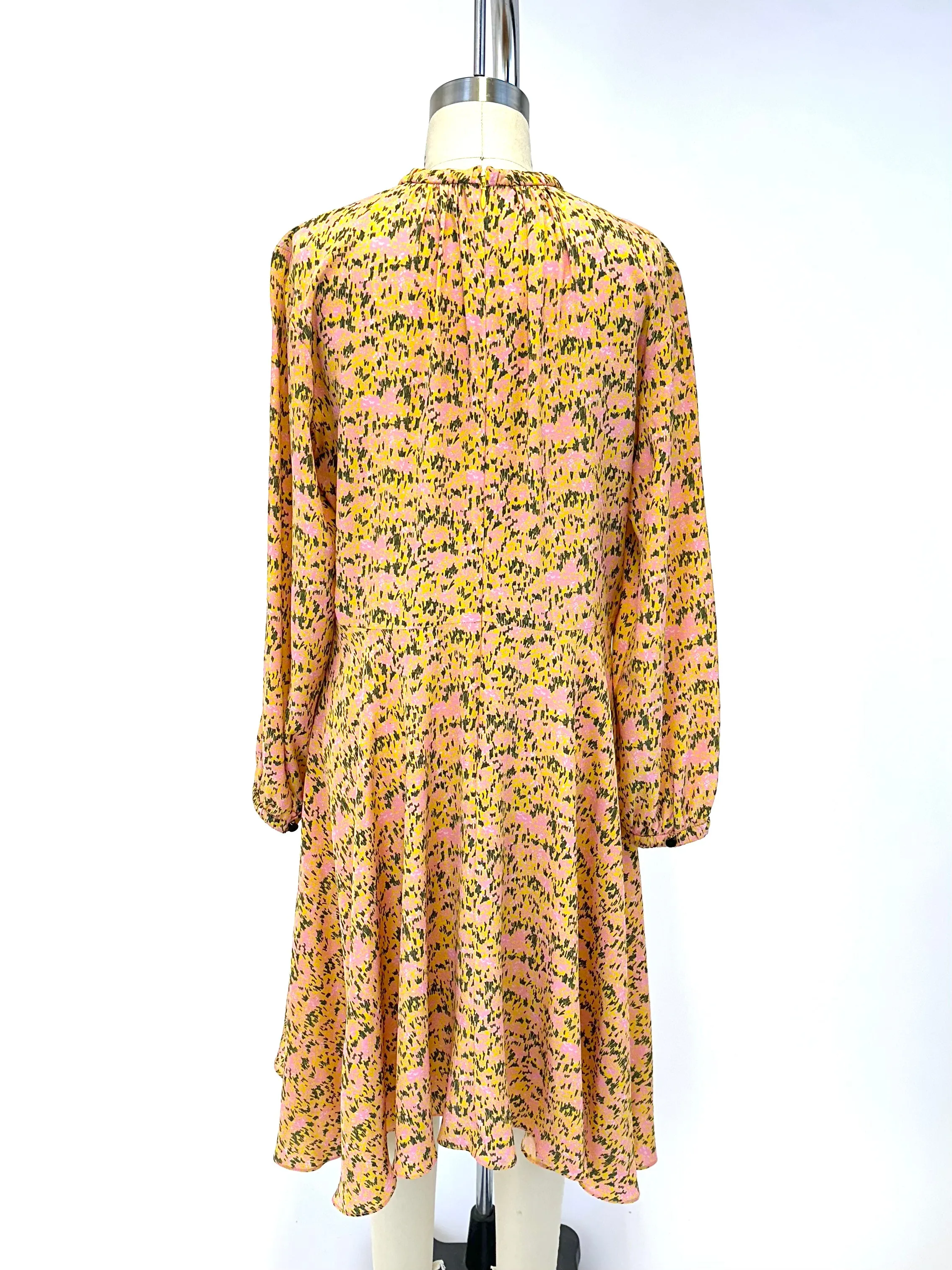 No. 6 Silk Floral Meadow Dress