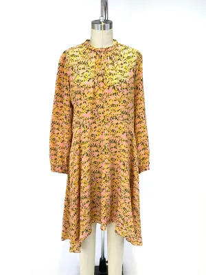 No. 6 Silk Floral Meadow Dress