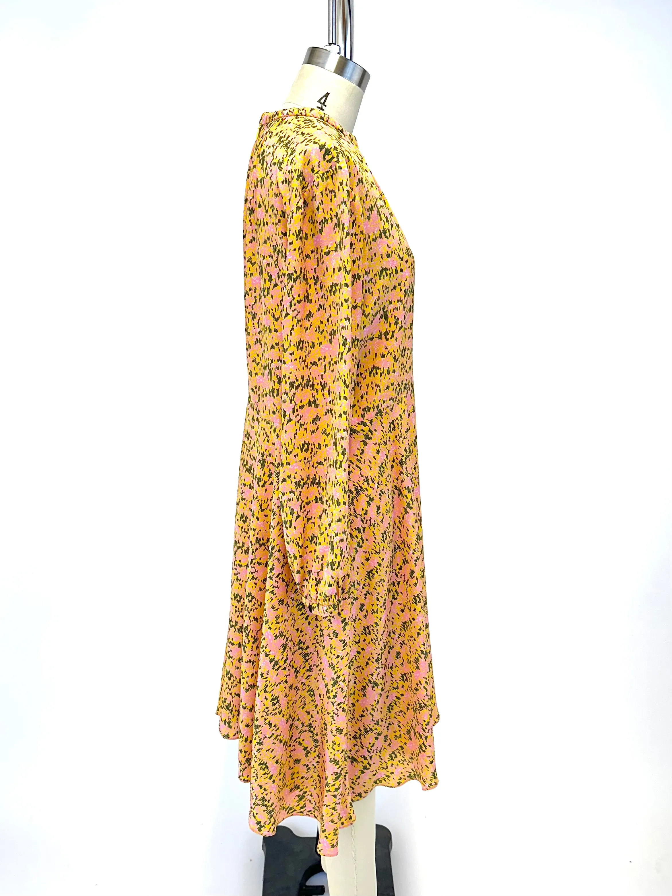 No. 6 Silk Floral Meadow Dress
