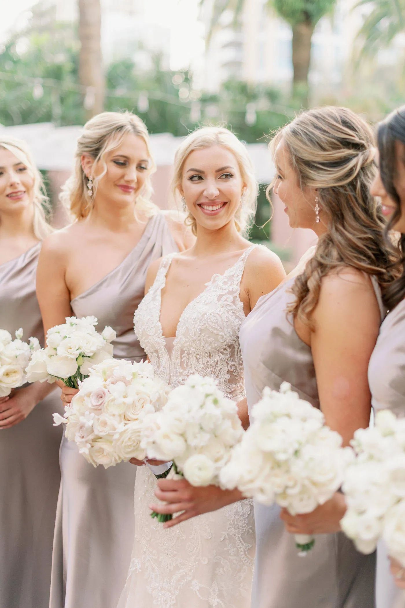One Shoulder Elegant Grey Elastis Silk Mermaid Long Cheap Bridesmaid Dresses, BDS0067