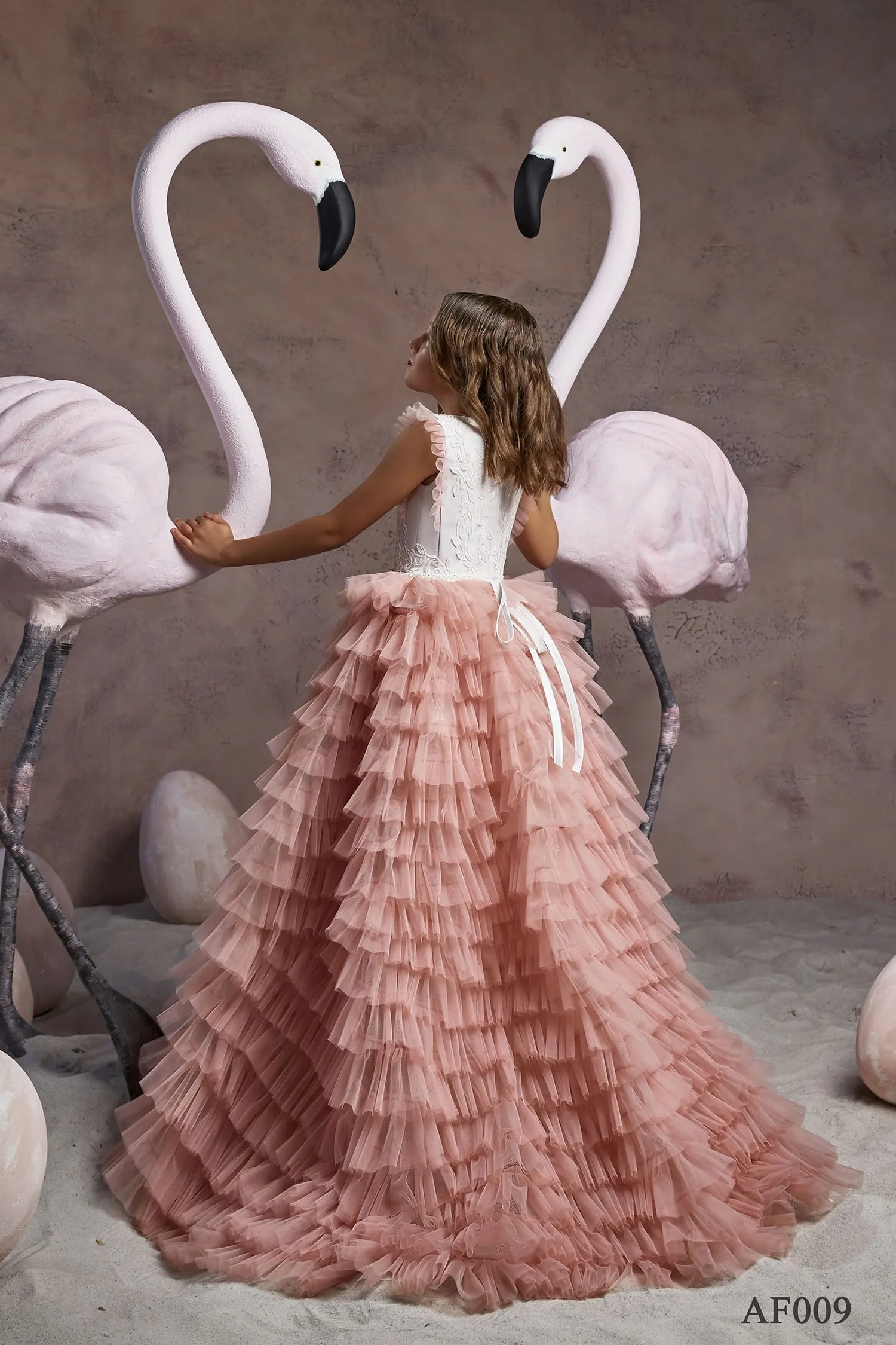 Overskirt Flower Girl Dress - Two Looks in One