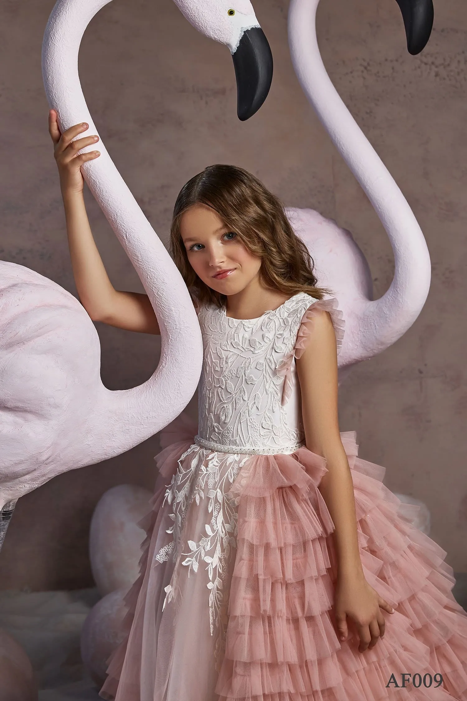 Overskirt Flower Girl Dress - Two Looks in One