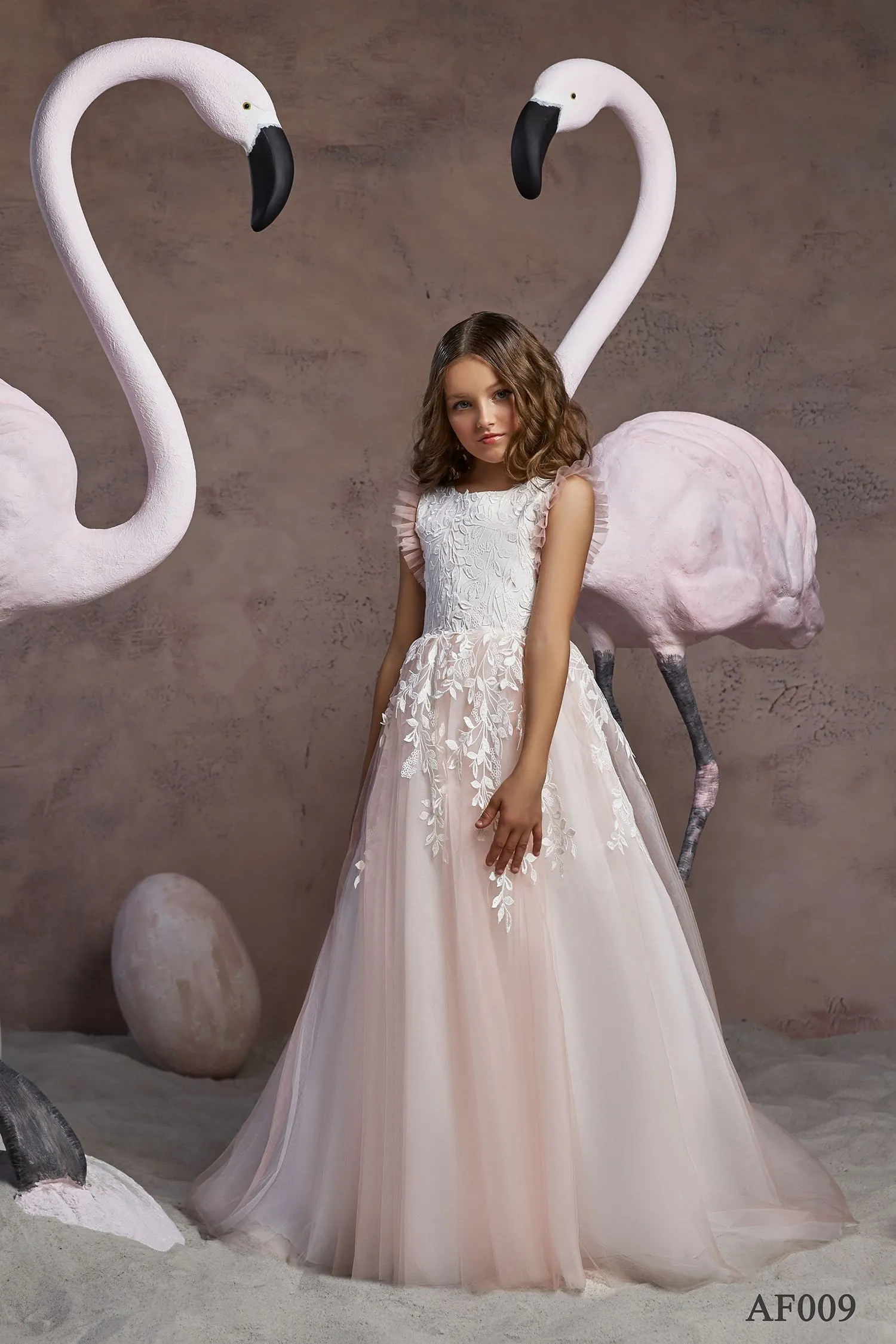 Overskirt Flower Girl Dress - Two Looks in One