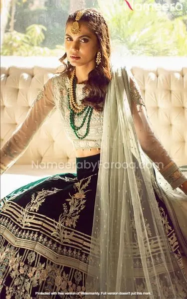 Pakistani Choli Lehenga Dress for Wedding Wear #PN89