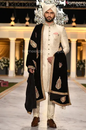 Pakistani Clothes Mens Sherwani Dress for Wedding #GN59