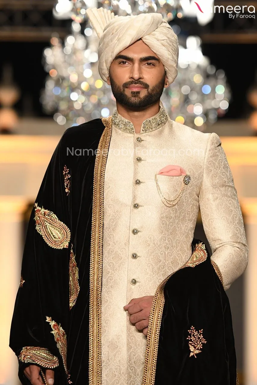Pakistani Clothes Mens Sherwani Dress for Wedding #GN59