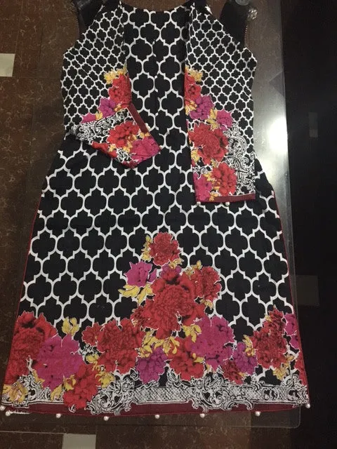 Pakistani Lawn Dress 2017 Latest Design Item#L 03