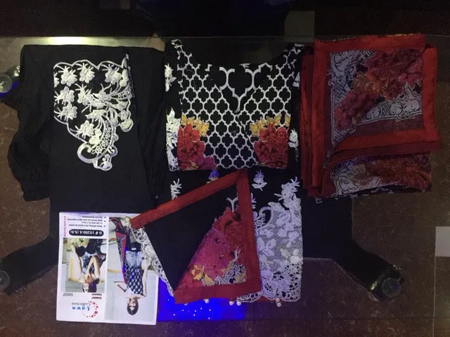 Pakistani Lawn Dress 2017 Latest Design Item#L 03