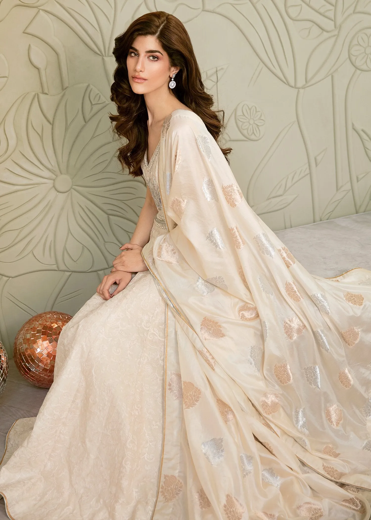 Party Lehnga Wear in Off White Color #N9013