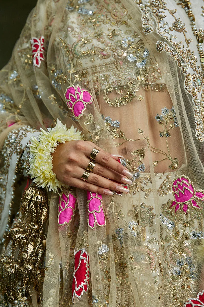 Pearl White Lehenga Choli for Pakistani Wedding Dresses