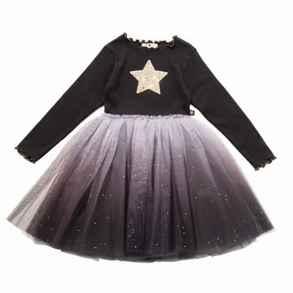 Petite Hailey Aria Tutu Dress - Black