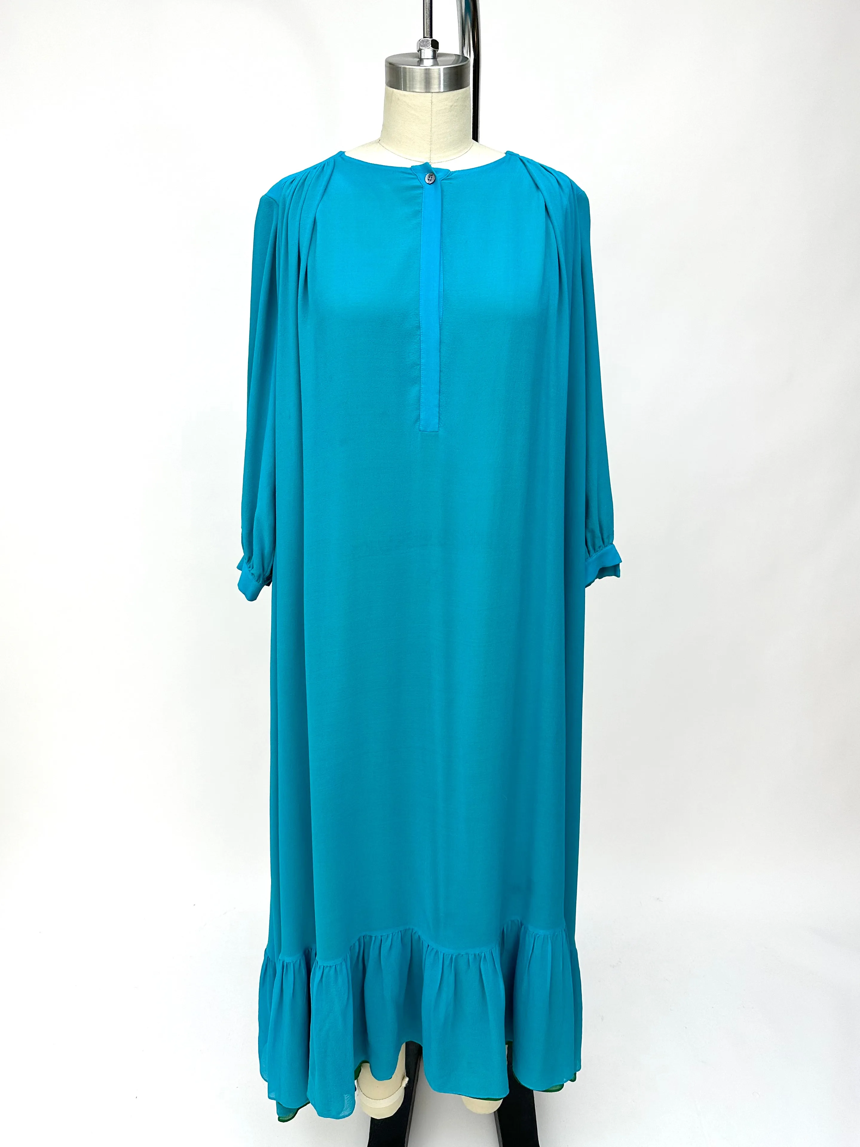 Pierre Balmain Chiffon Maxi Dress