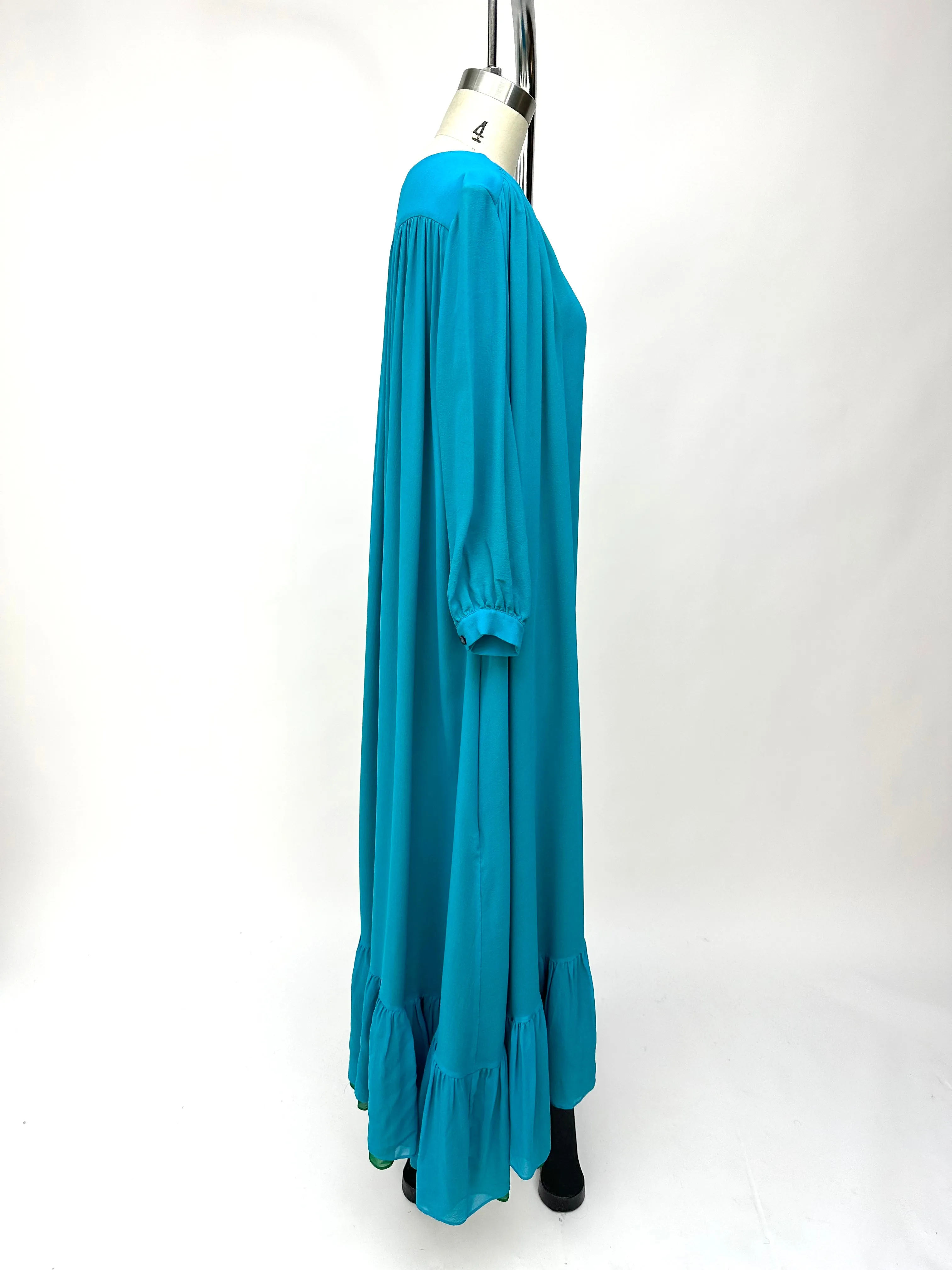 Pierre Balmain Chiffon Maxi Dress