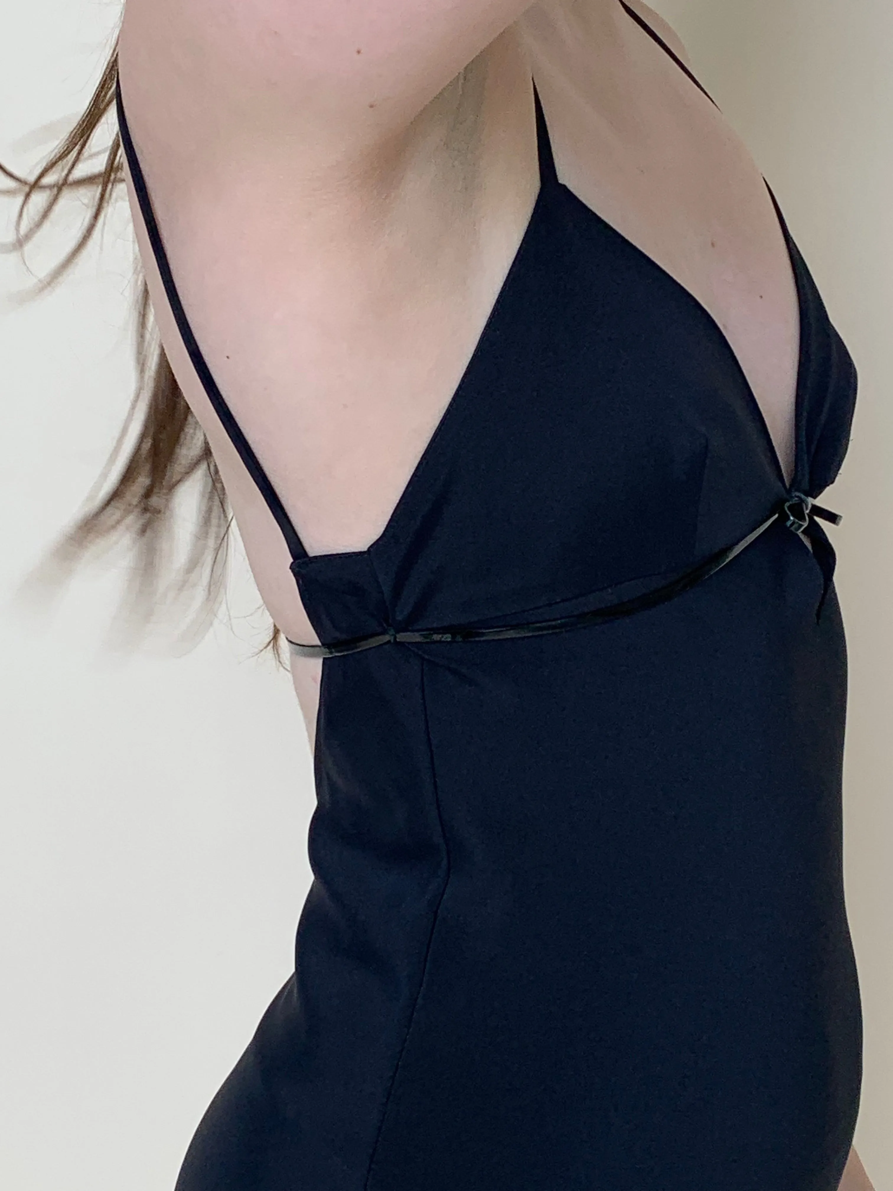 Prada triangle mini dress