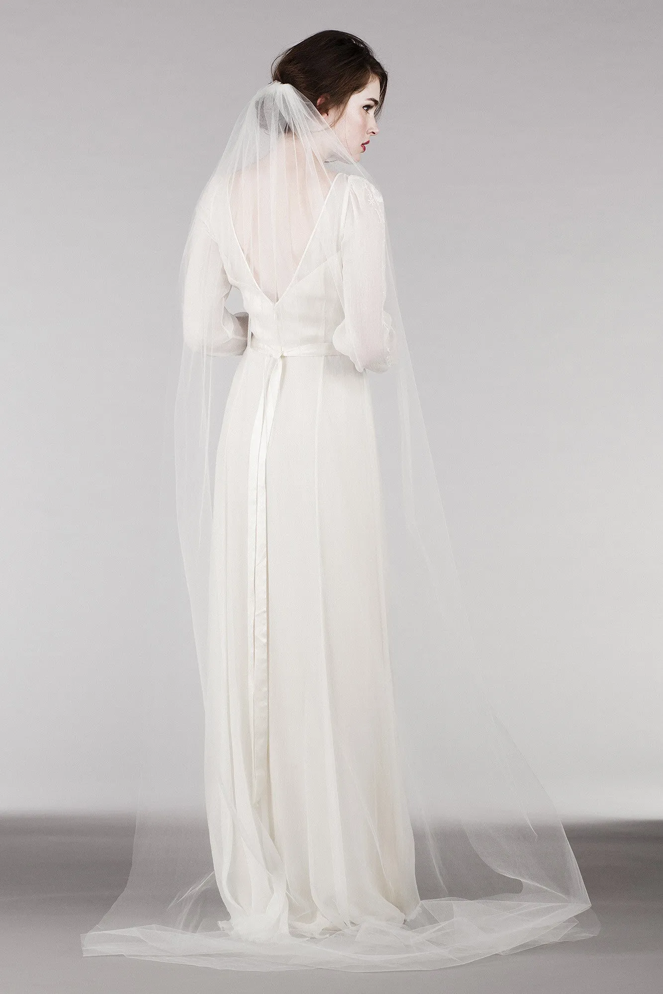 RM6325 Long Sleeve Bohemian Wedding Dress