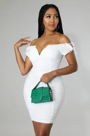 Sassy Ruched Dress