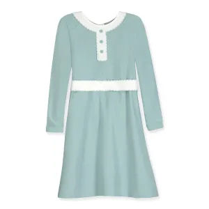 Scalloped Piper Dress -- Wasabi