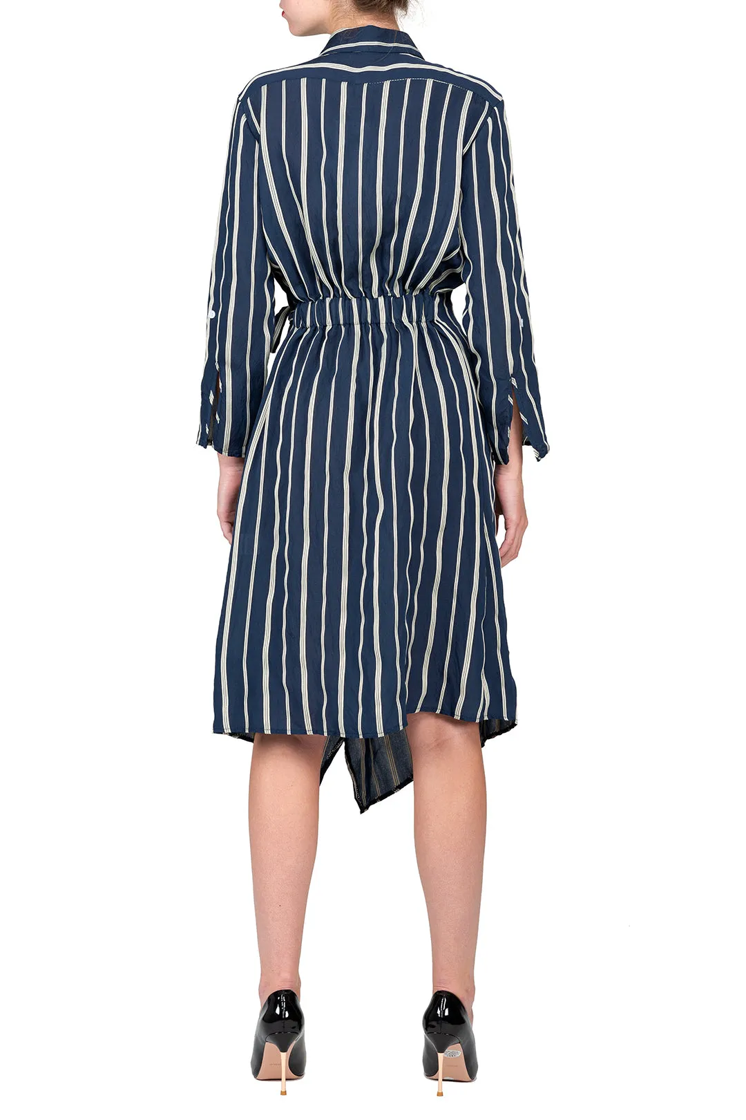 SCANDINAVIA-Button Down Chemise Dress