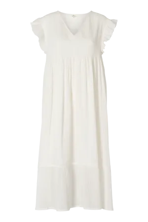 Simone Dress - Whisper White