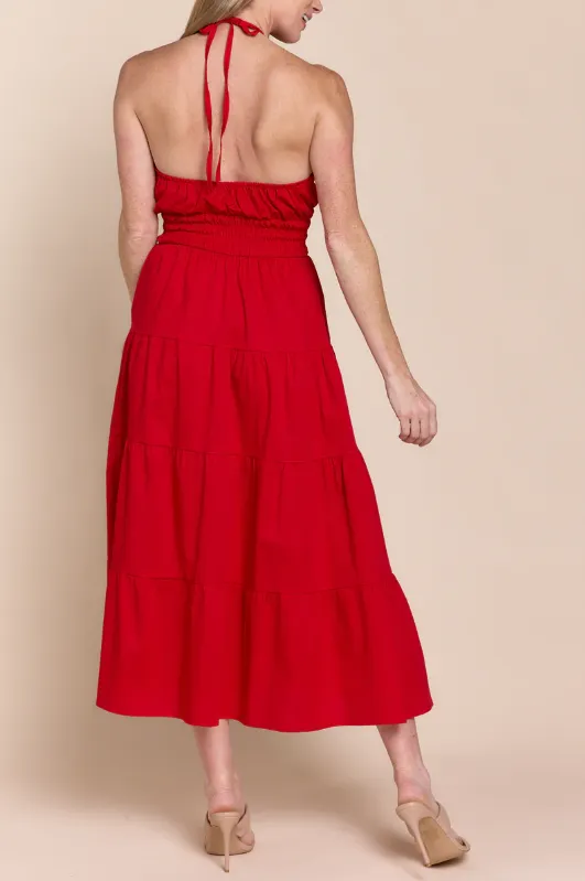 Sofia Sylvie Dress - Red
