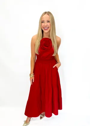 Sofia Sylvie Dress - Red