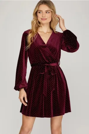 Surplice Dress