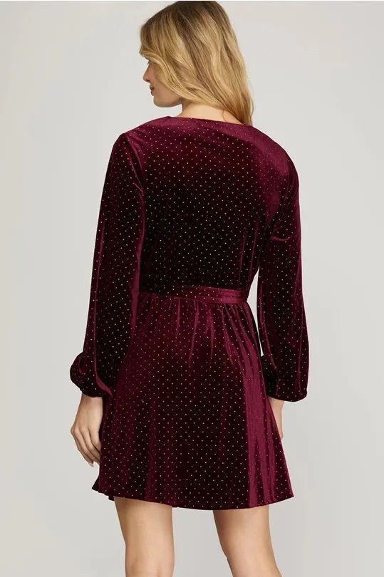 Surplice Dress