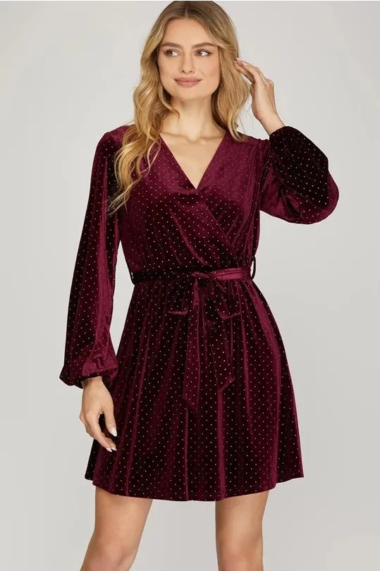 Surplice Dress