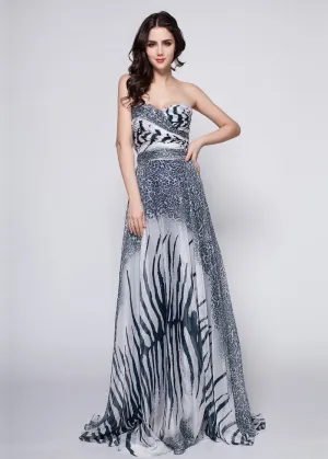 Sweetheart  A-Line Evening Dress