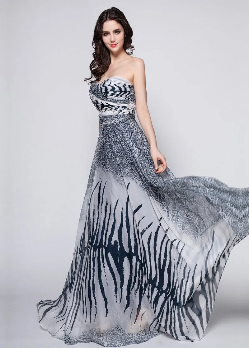 Sweetheart  A-Line Evening Dress