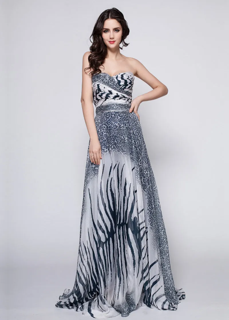Sweetheart  A-Line Evening Dress